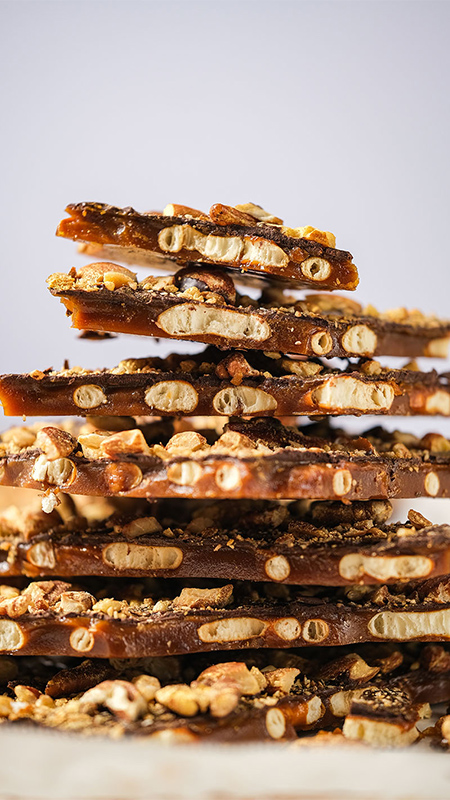 ALMOND PECAN TOFFEE