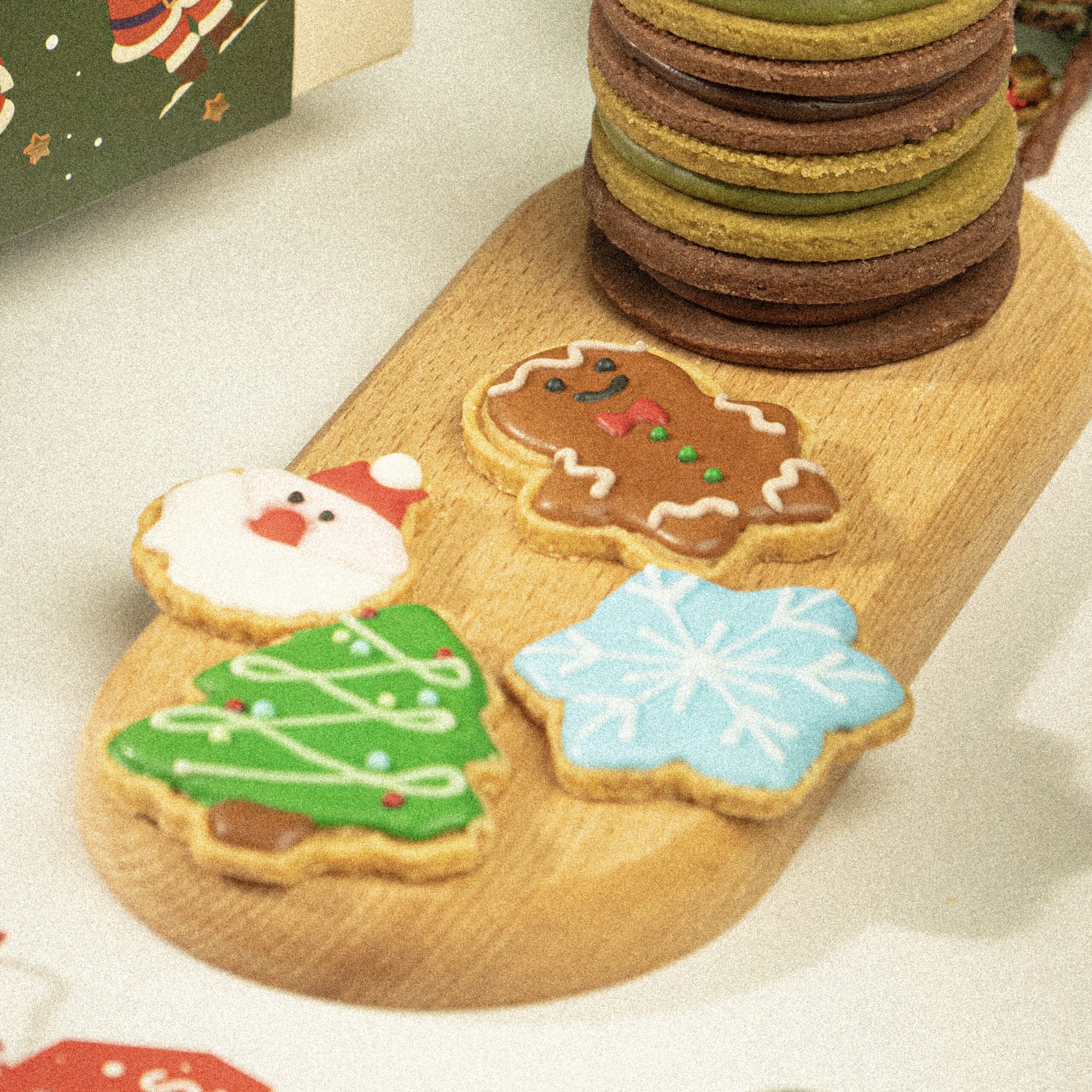 Classic Handpiped Icing Cookies Gift Box - Image 2